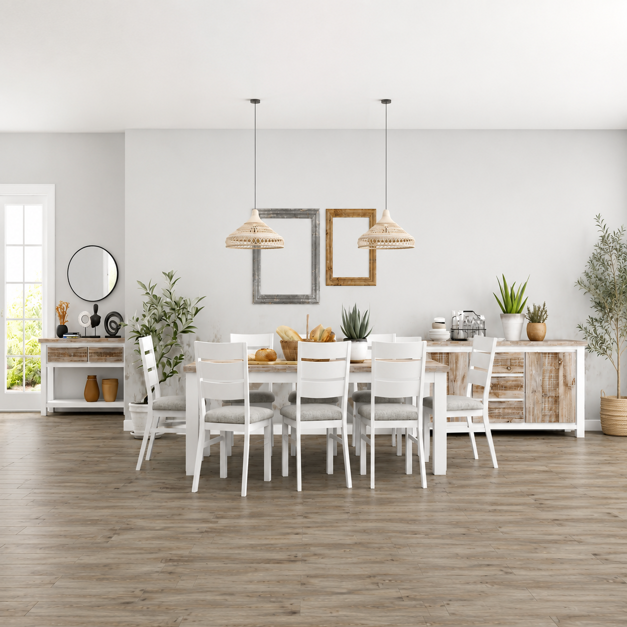 Horizon 7pc Dining Table Chair Set
