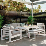 MADERIA OUTDOOR 5PC MID HEIGHT DINING SET