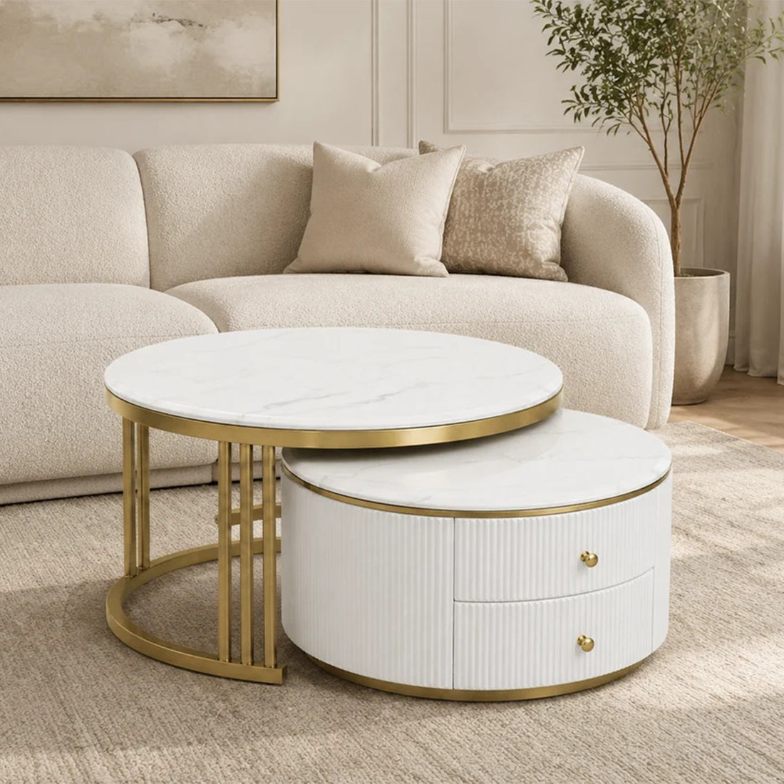 Nile 2 PCS Coffee Table