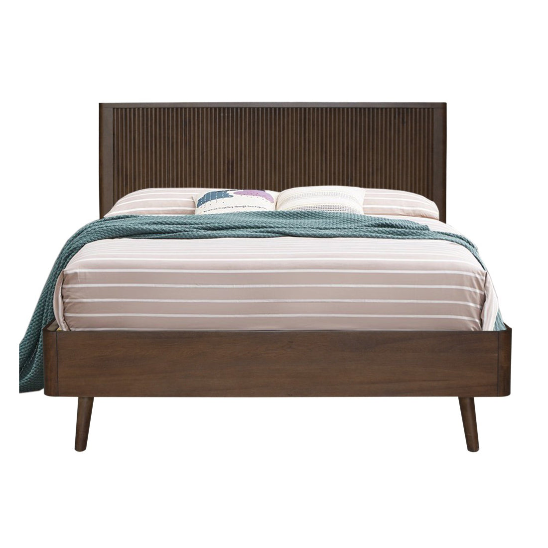 COTSWOLD QUEEN BED-WALNUT