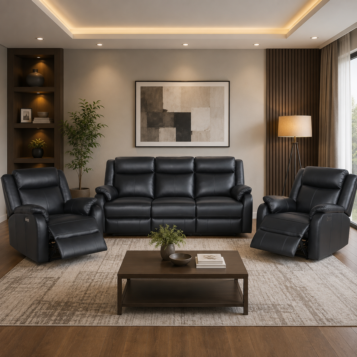 Pioneer 3+1+1 Electric Recliner