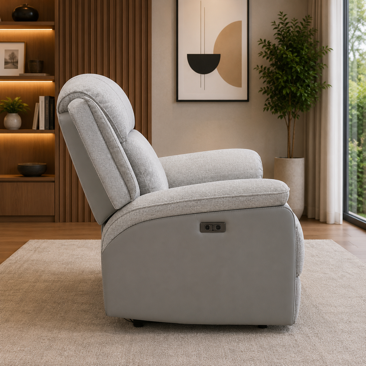 ANGUS FAB 2 STR WITH ELECTRIC RECLINERS