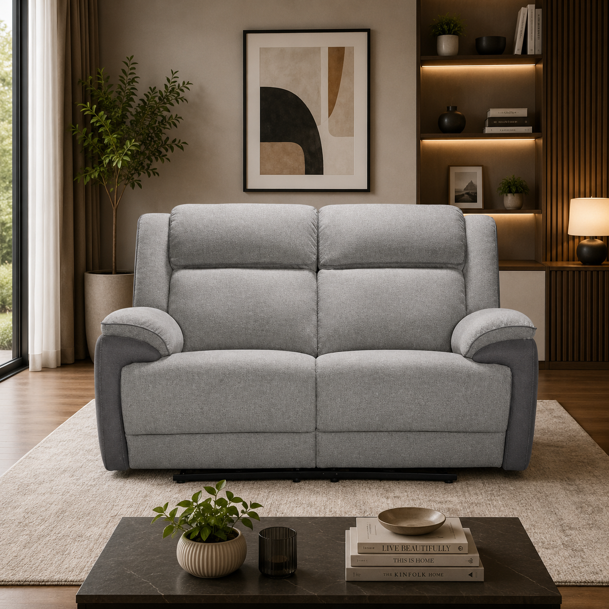ANGUS FAB 2 STR WITH ELECTRIC RECLINERS