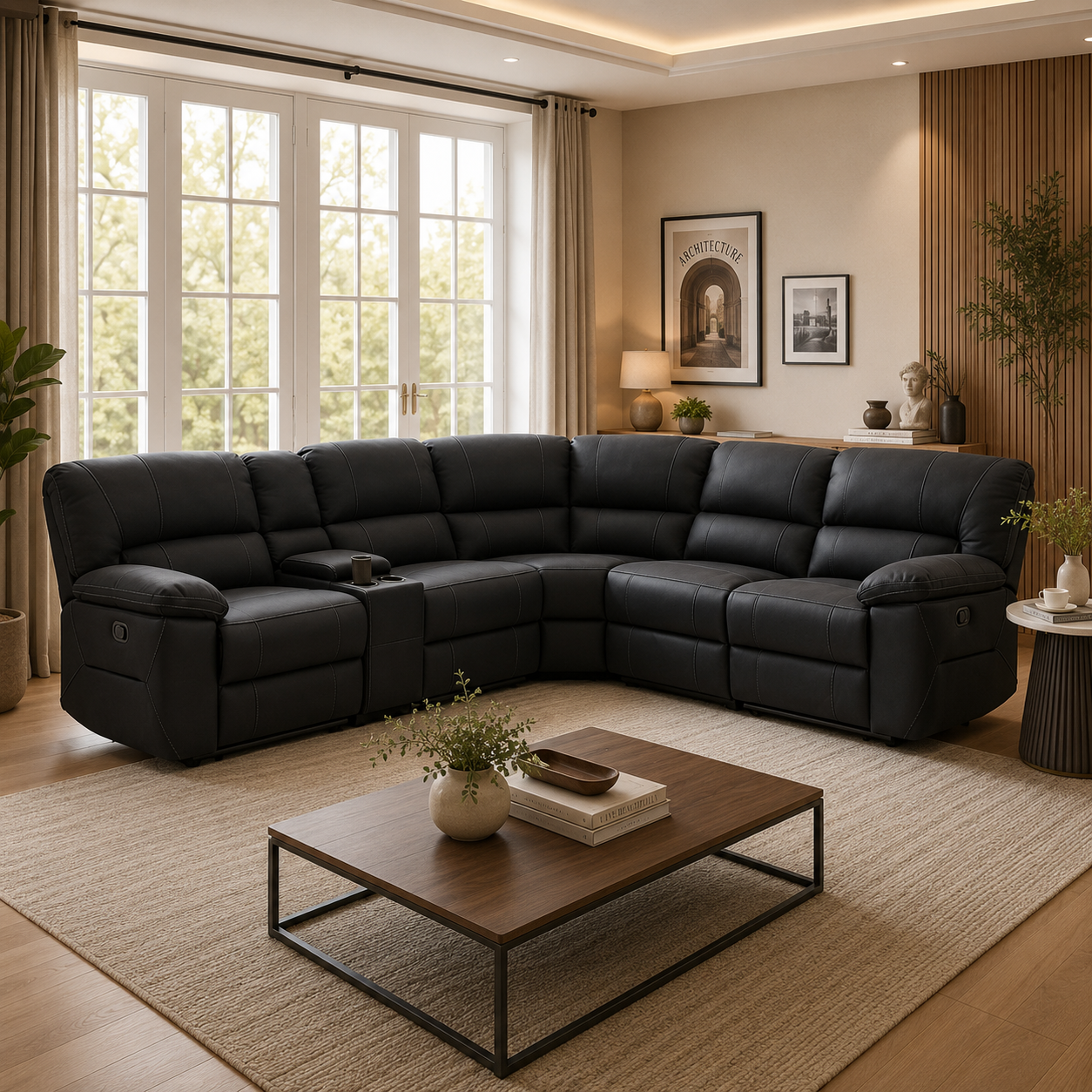 Jules Modular Lounge with Manual Recliners