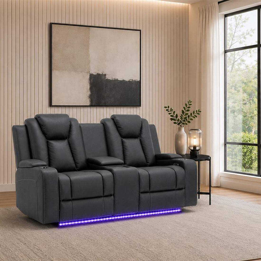 Arena Fab 2 Seater with Electric Recliners