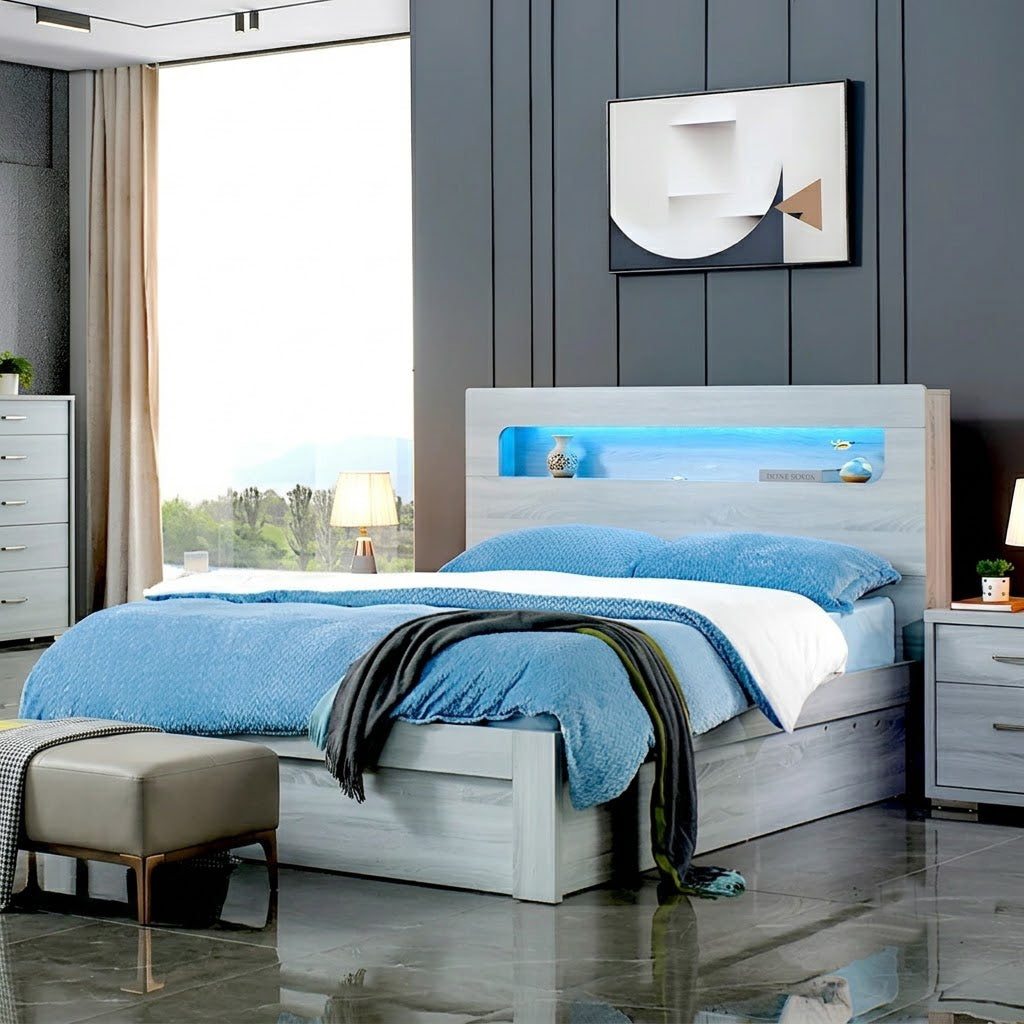 Wellington Bed with LED Lights