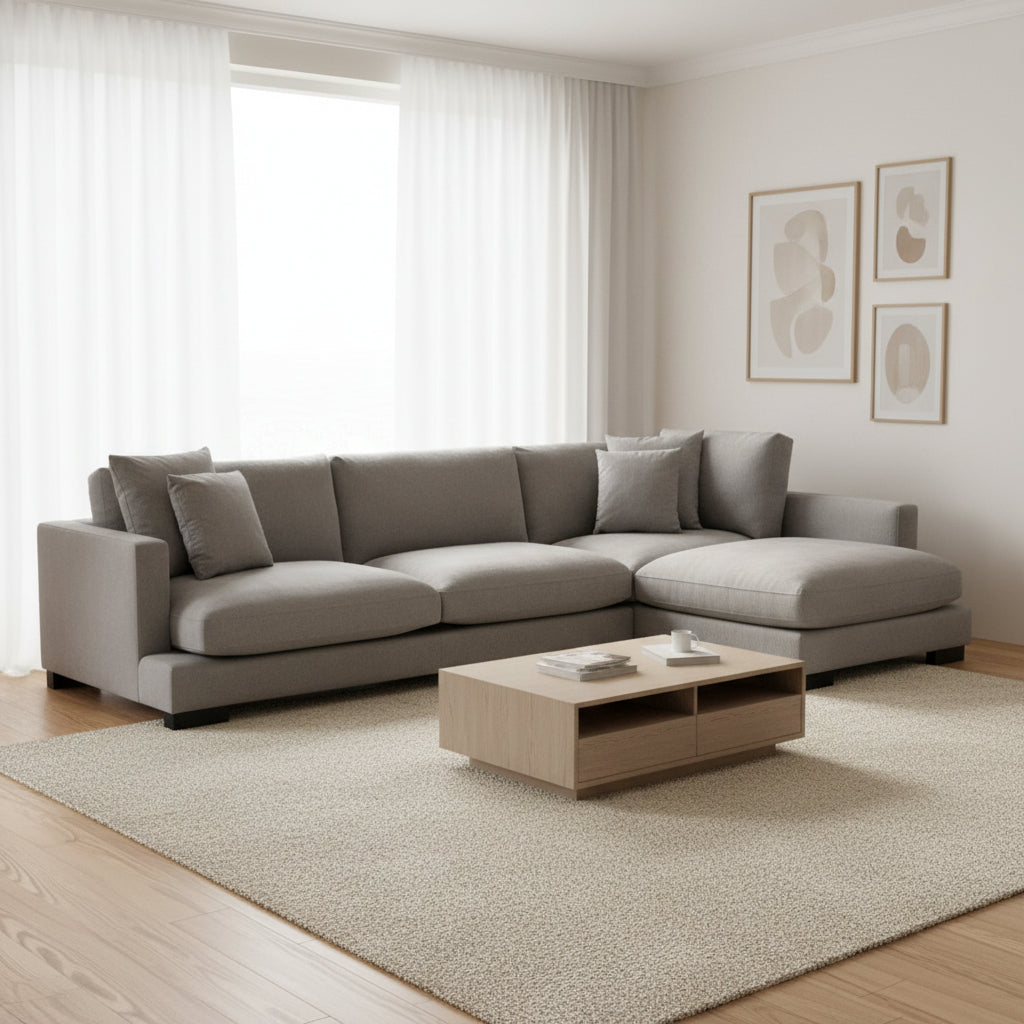 Zule L-Shape Comfy Lounge