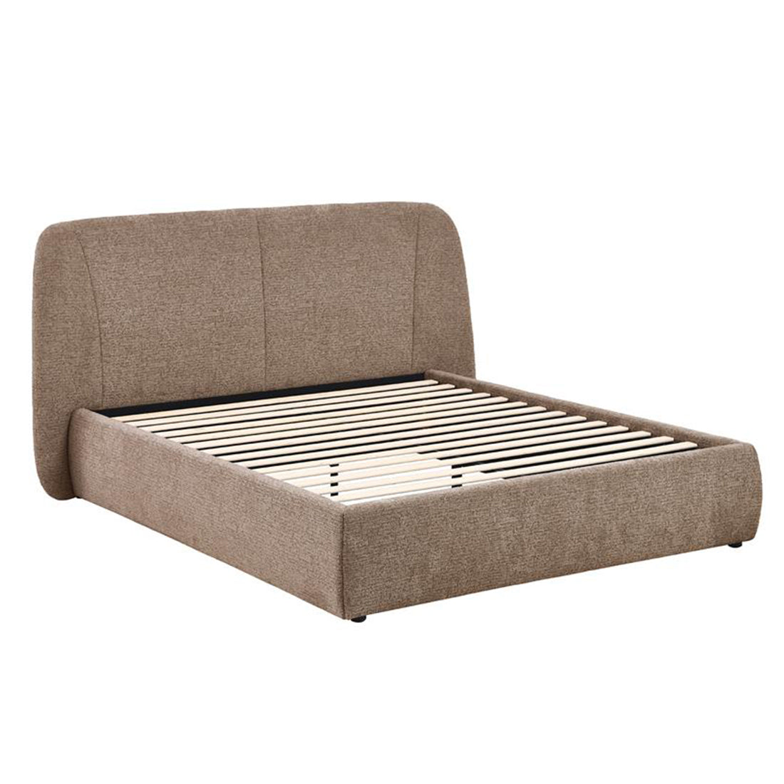 Elara Queen Bed - Cocoa