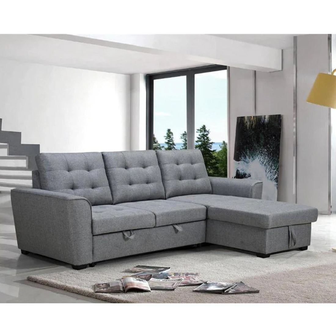 Avi Reversible Chaise Sofabed