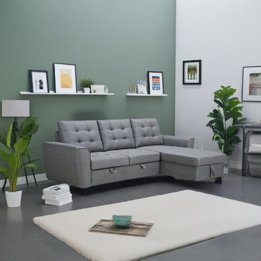 Avi Reversible Chaise Sofabed