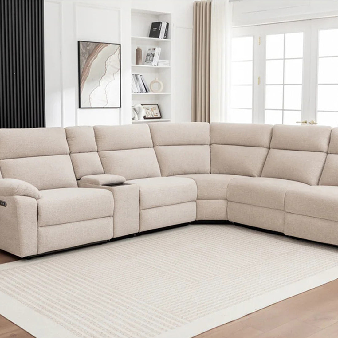Darcy Lounge with Electric Recliners