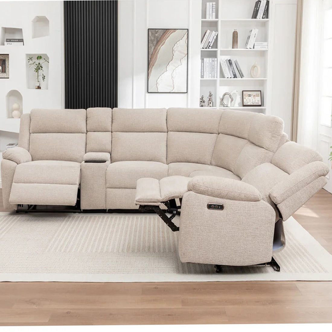 Darcy Lounge with Electric Recliners