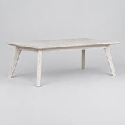 POLO COFFEE TABLE 120X60X40CM-BRUSHED WHITE