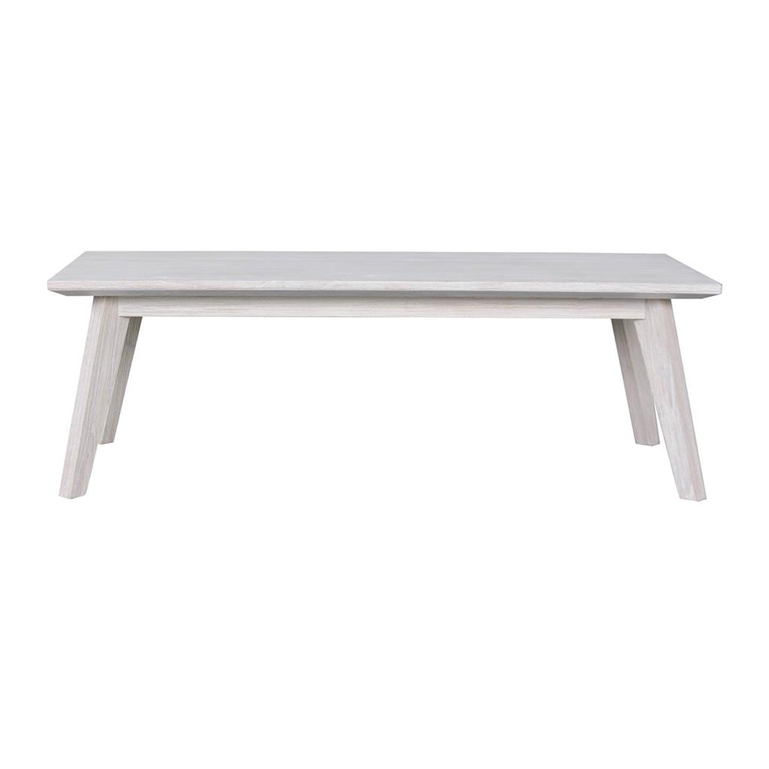POLO COFFEE TABLE 120X60X40CM-BRUSHED WHITE