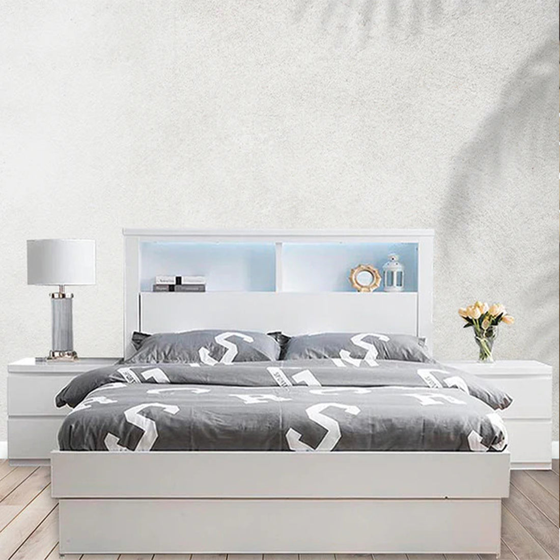 Brooklyn Bed with Gas Lift