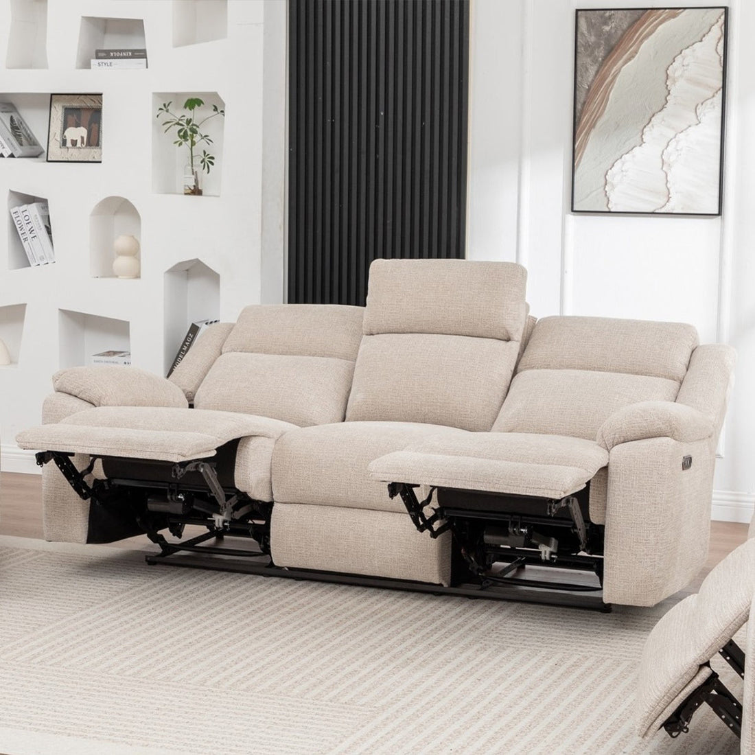 Darcy 3 Seater with Electric Recliner