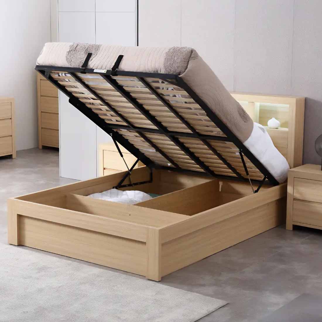 Muse Bed with Gaslift