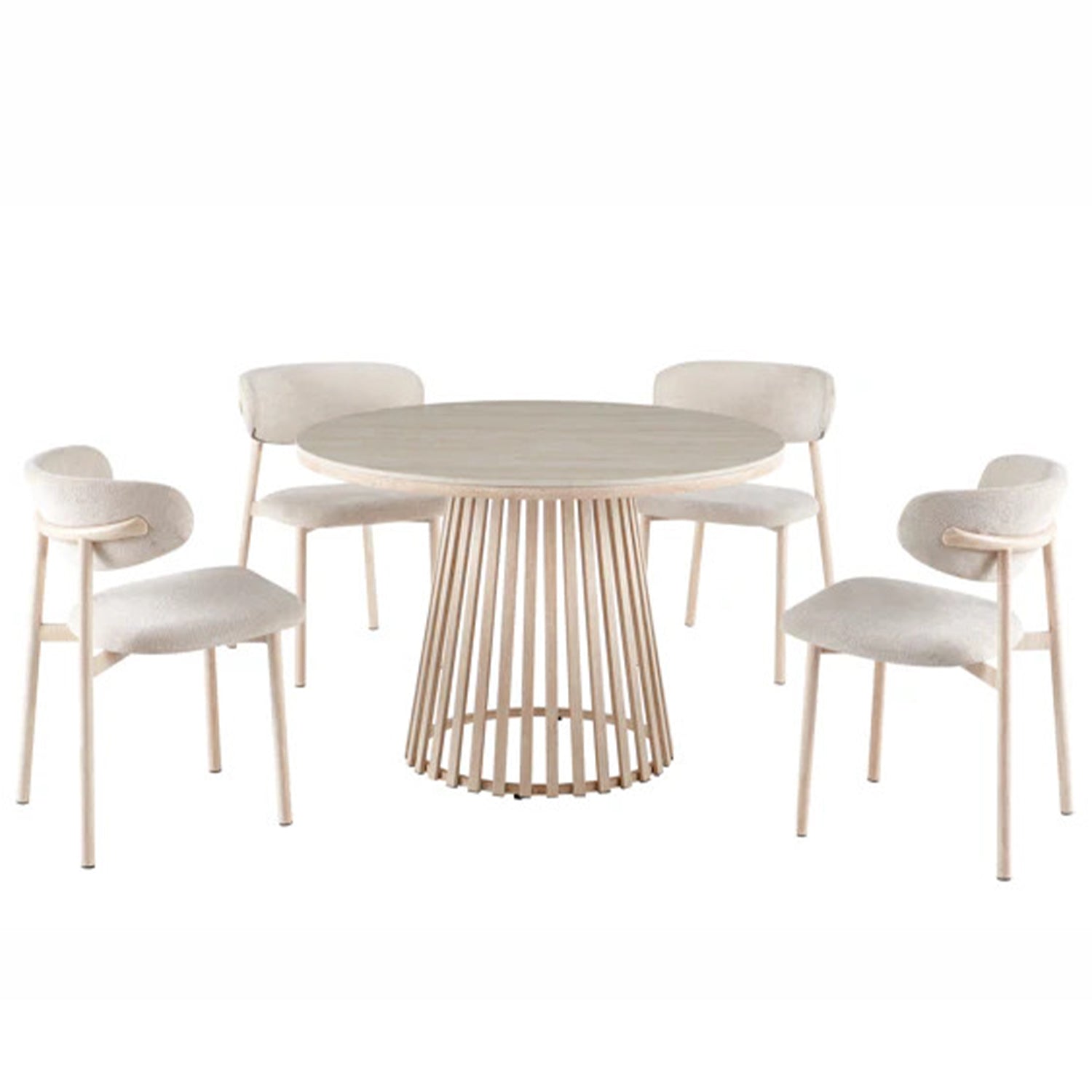 Sandra Range Dining Setting 110cm