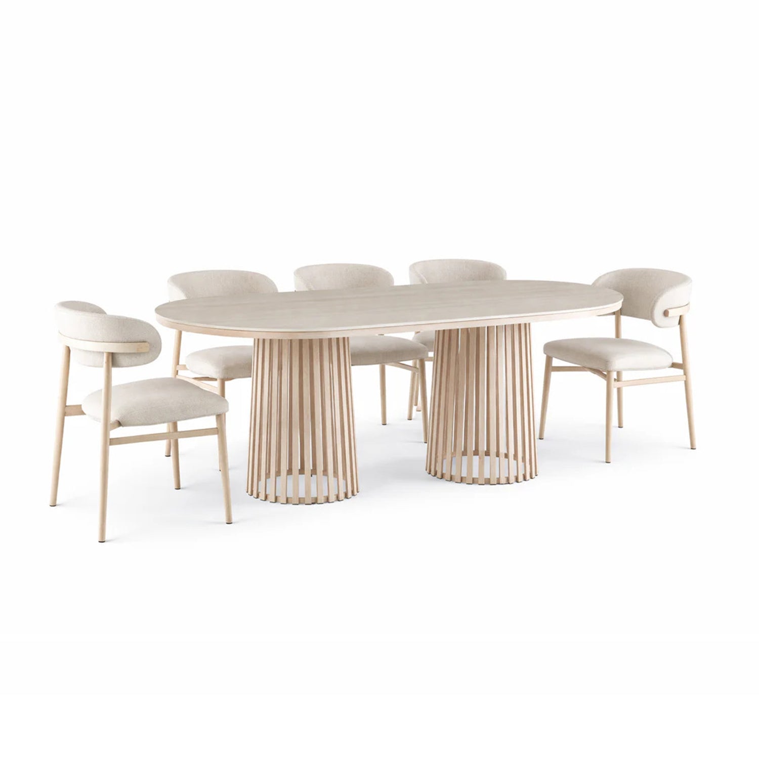 Sandra Range Dining Setting 180 cm