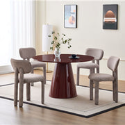 FUEGO 5PC RND DIN TABLE & 4X CHAIR KIT