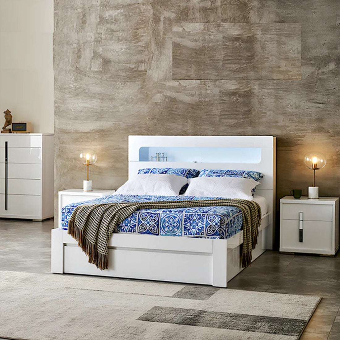 Wellington Bed with LED Lights
