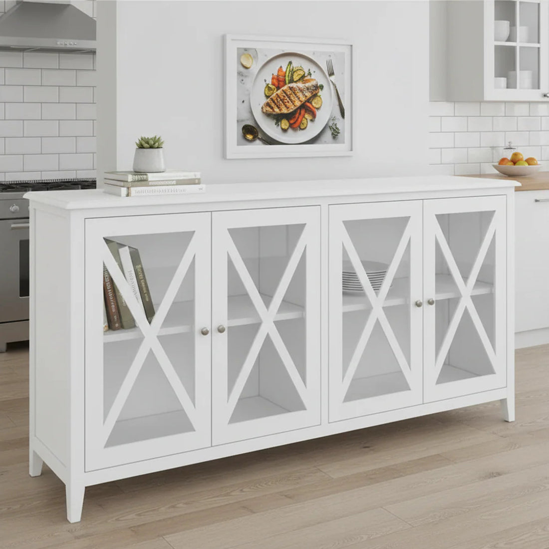 Hampton Glass Buffet
