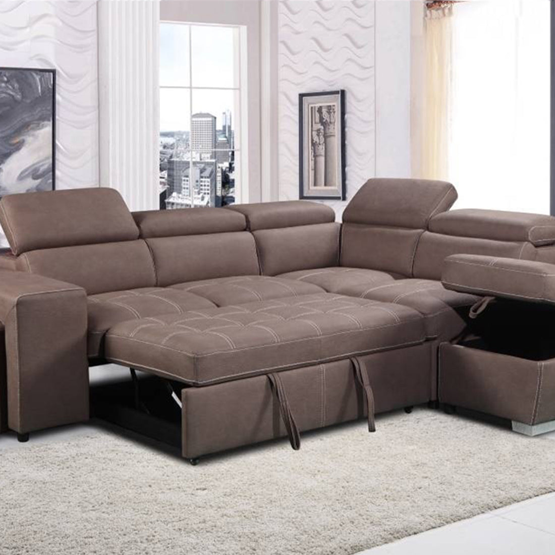 Pristine Lounge with PullOut sofabed