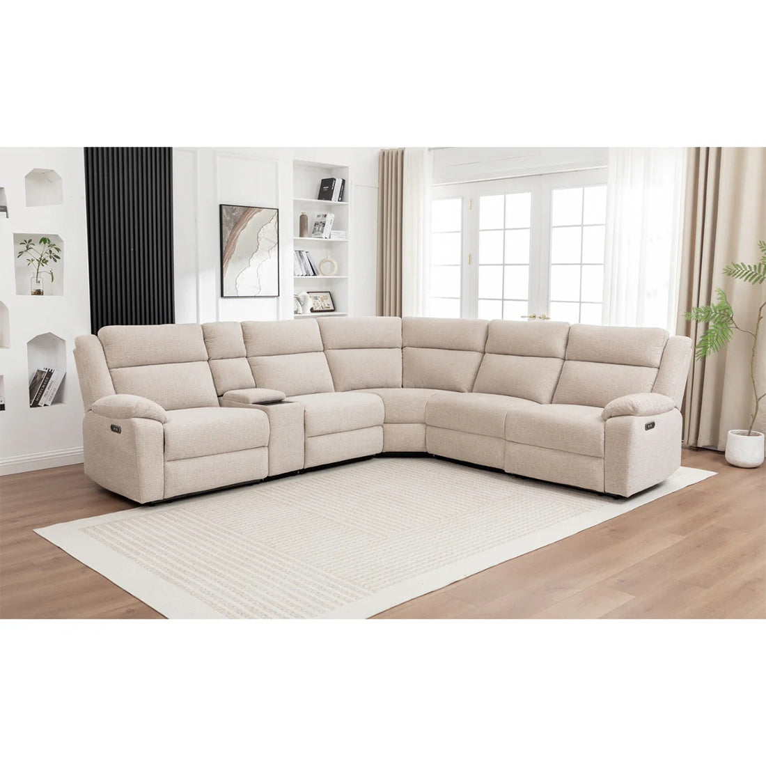 Darcy Lounge with Electric Recliners