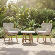 MARRAKESH OUT 3PC CHAT SET-WHITEWASH