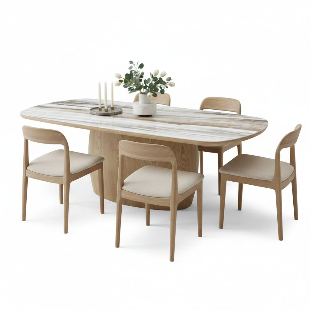 RAVELLE DIN TABLE 220X105X76CM