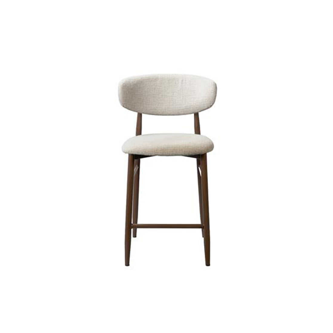 COTSWOLD BAR CHAIR-WALNUT/BEIGE
