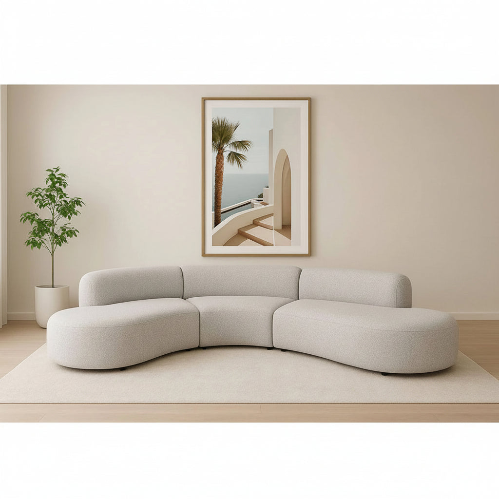 Denver 3 PC curved Lounge