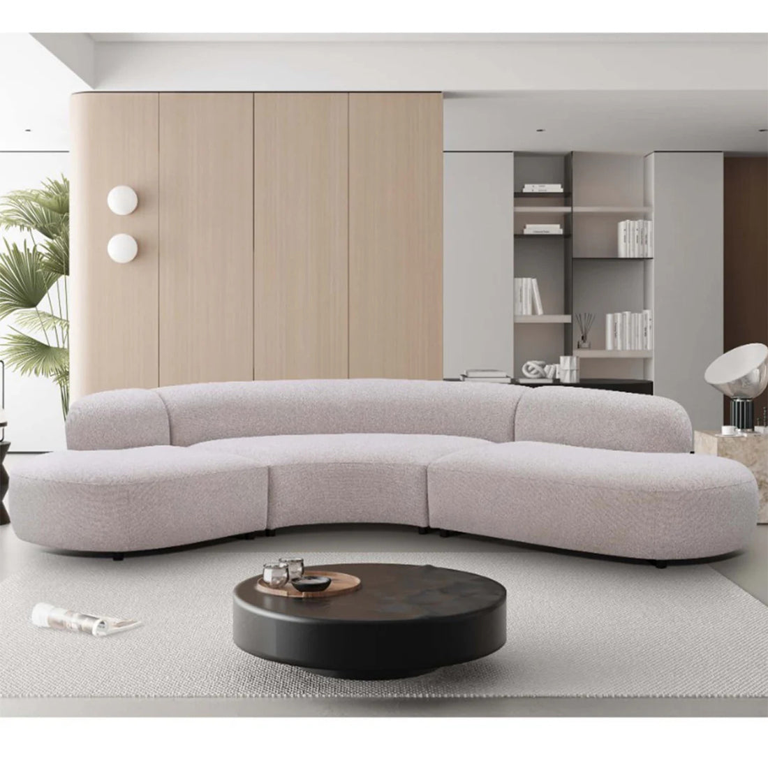 Denver 3 PC curved Lounge