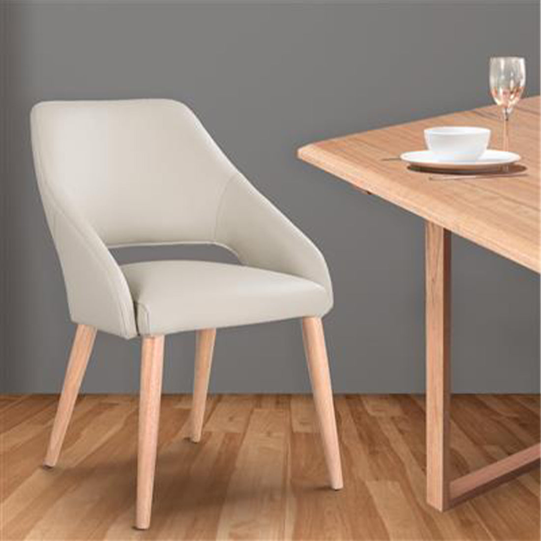 RICO LEATHER DIN CHAIR