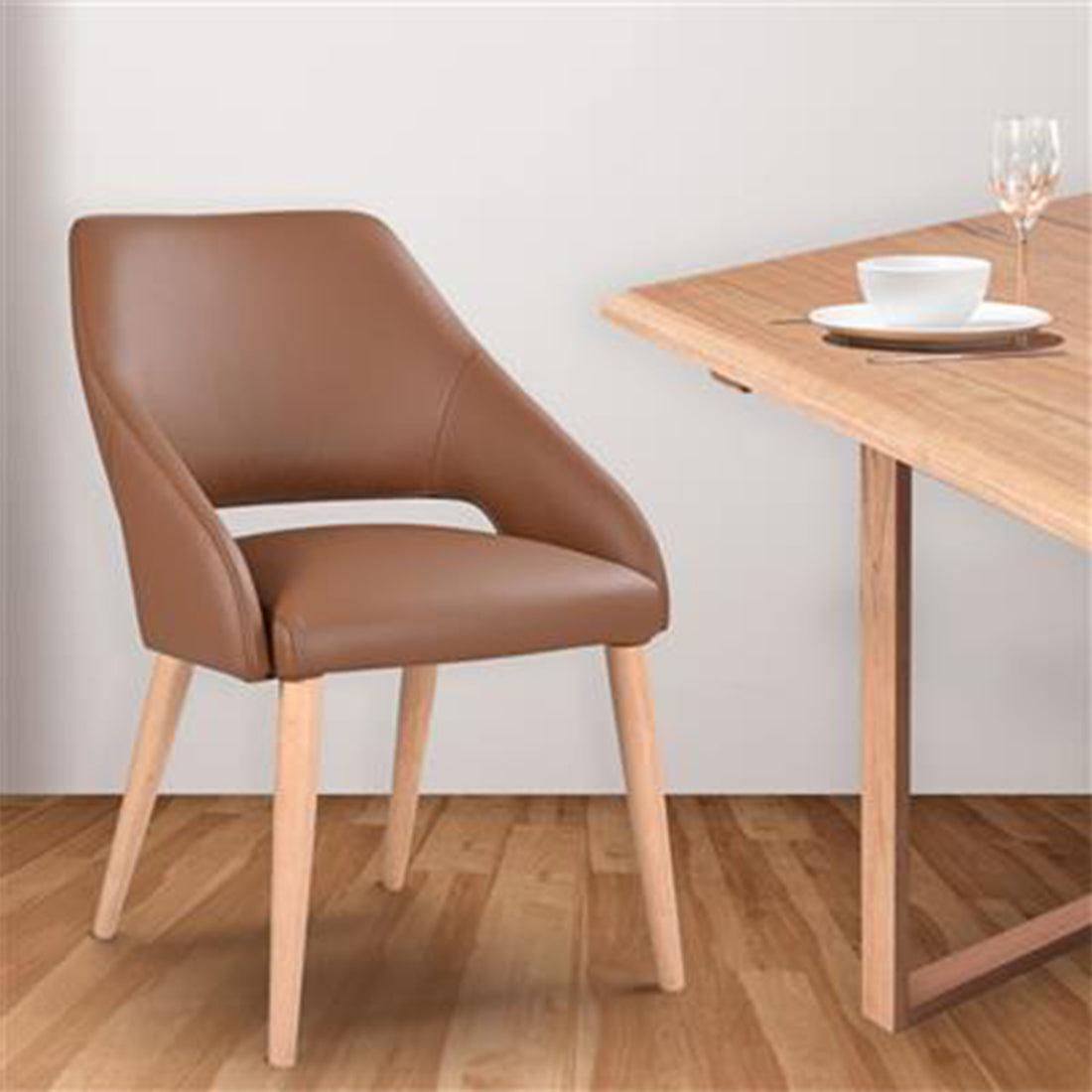 RICO LEATHER DIN CHAIR