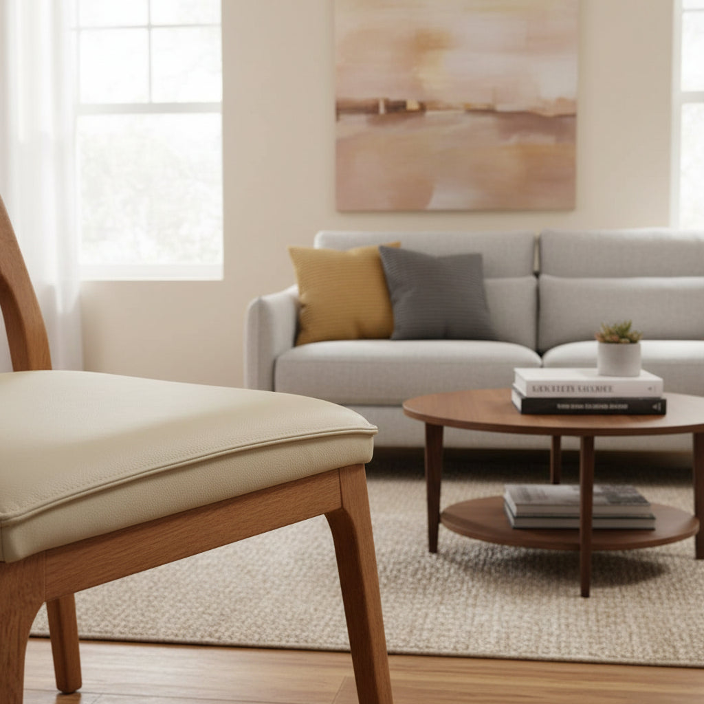 ATHERTON LEATHER DIN CHAIR