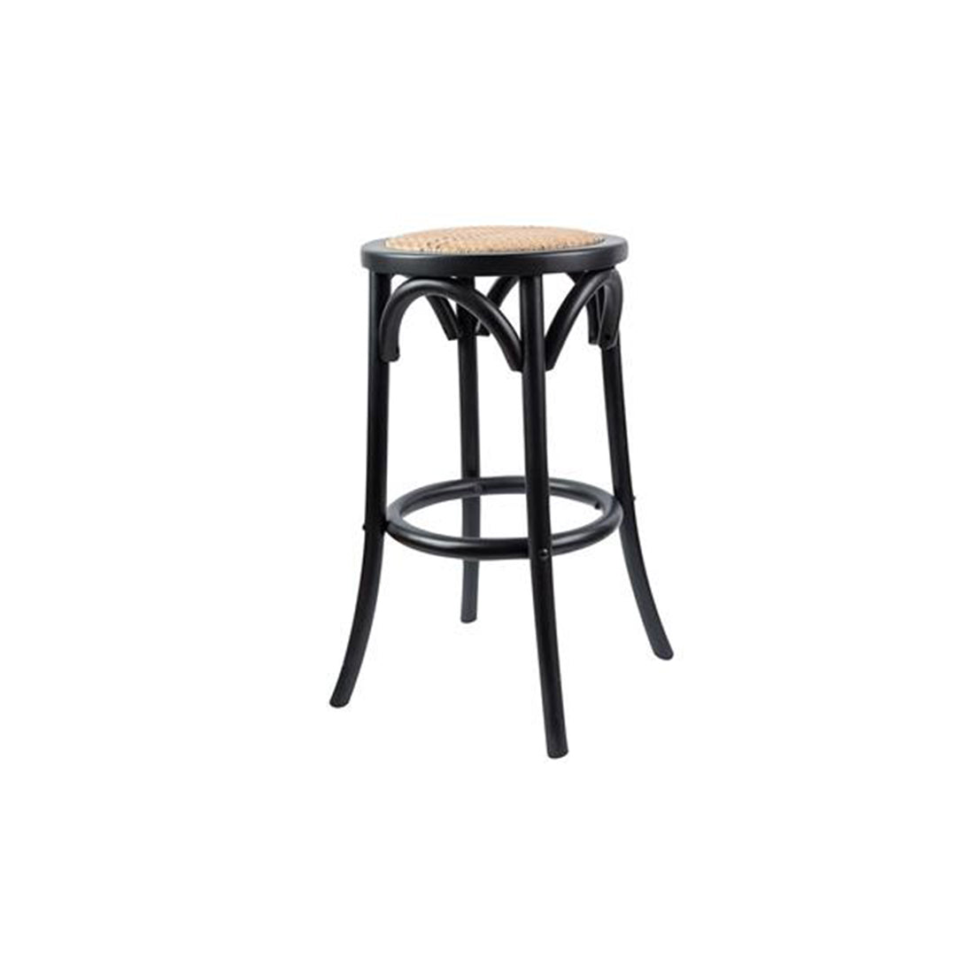 CAFE KITCHEN STOOL 39 DIA X 66CM