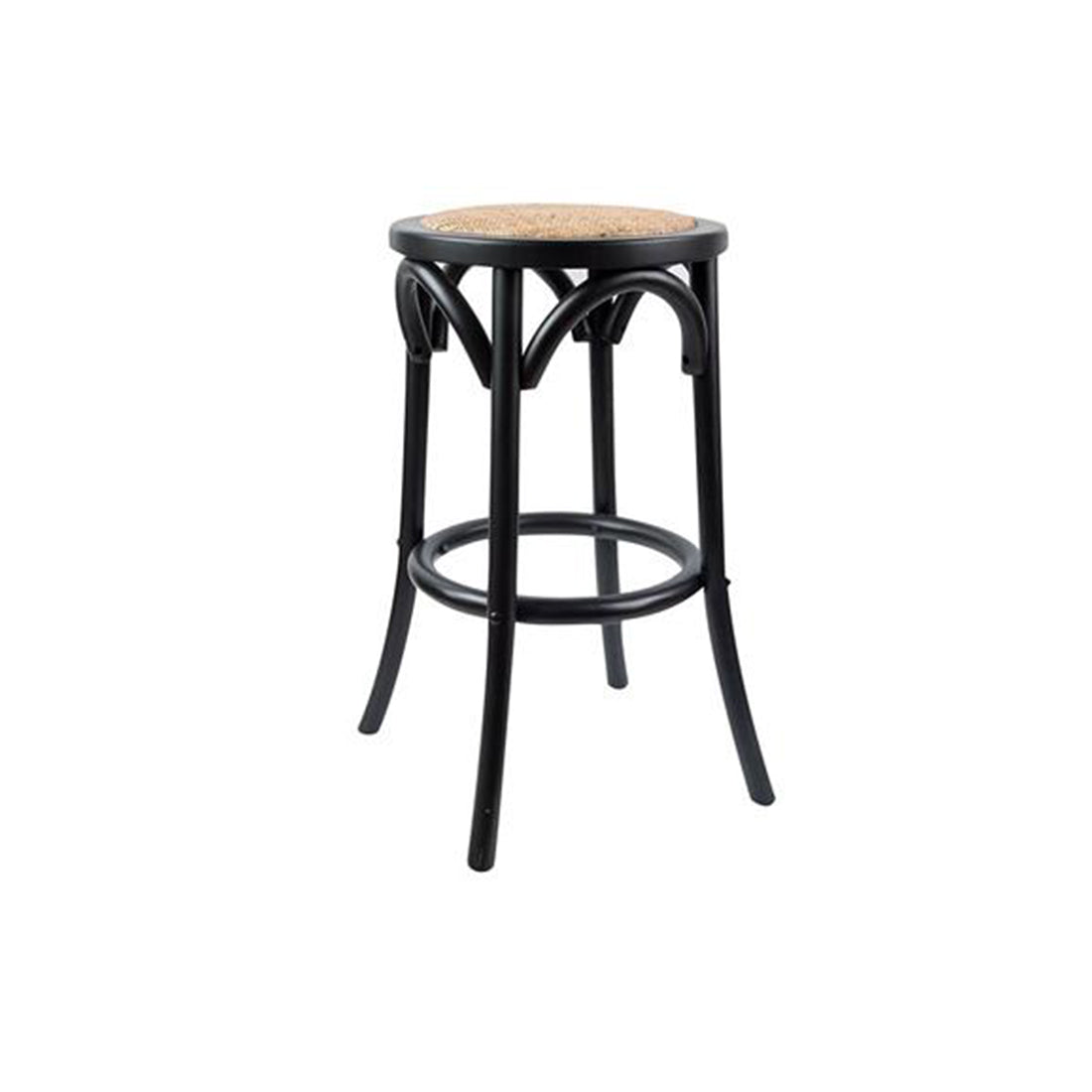CAFE KITCHEN STOOL 39 DIA X 66CM