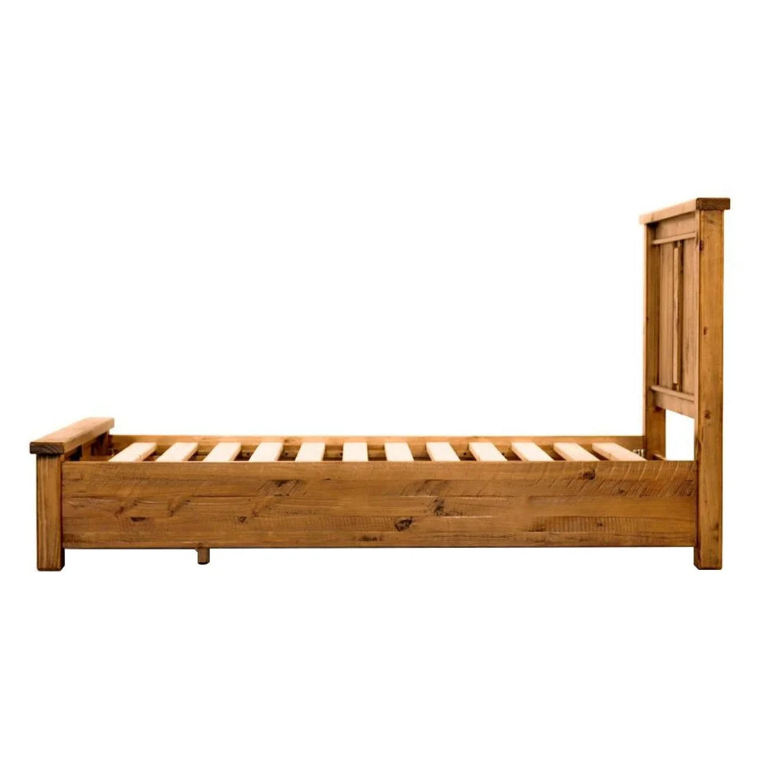 Oxley Pine Timber Queen Bed