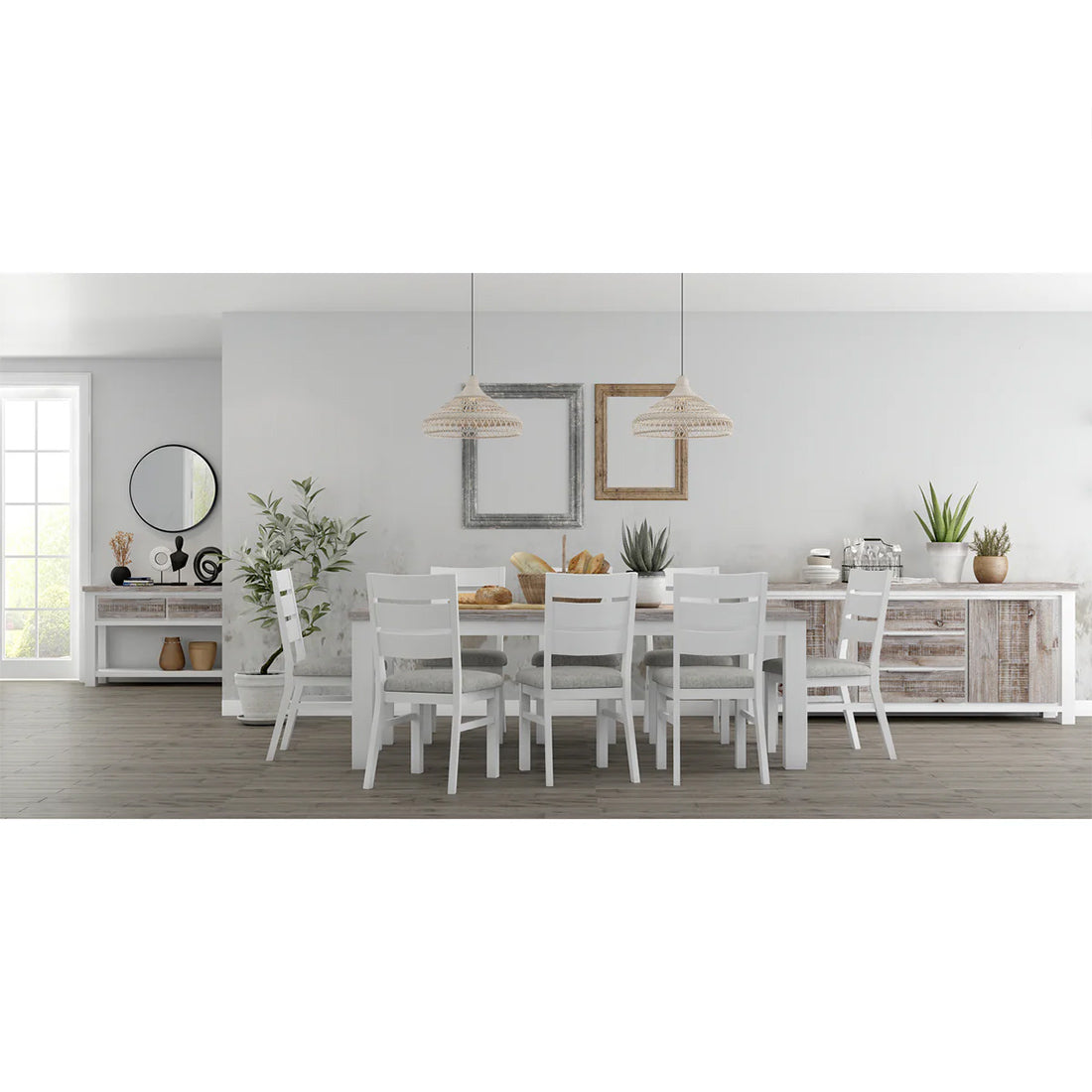 Horizon 7pc Dining Table Chair Set
