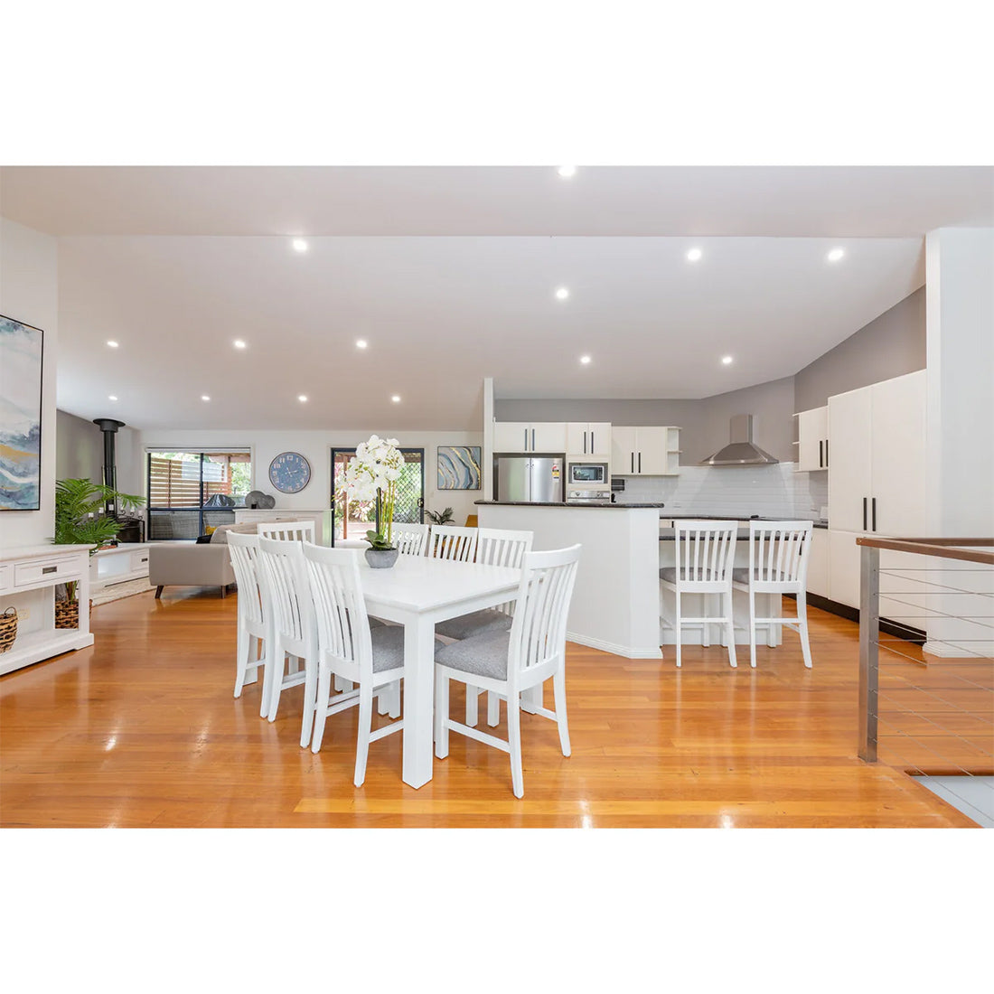Coral 9 PCS 220 CMS Dining Setting