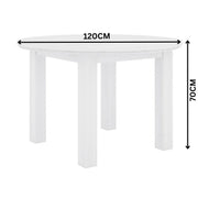 Coral 120 CM round Dining Table