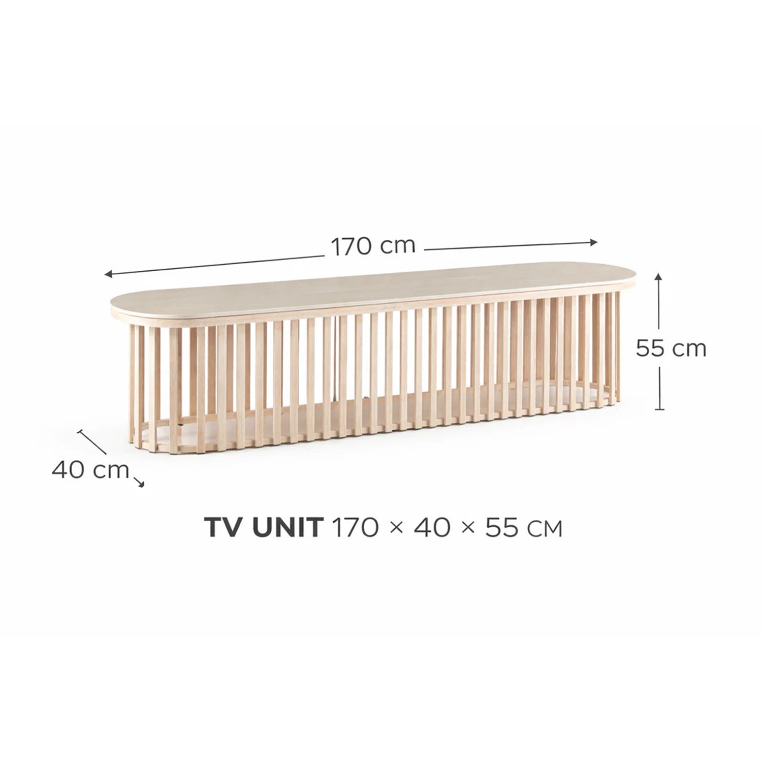 Sandra Range TV Unit 170cm