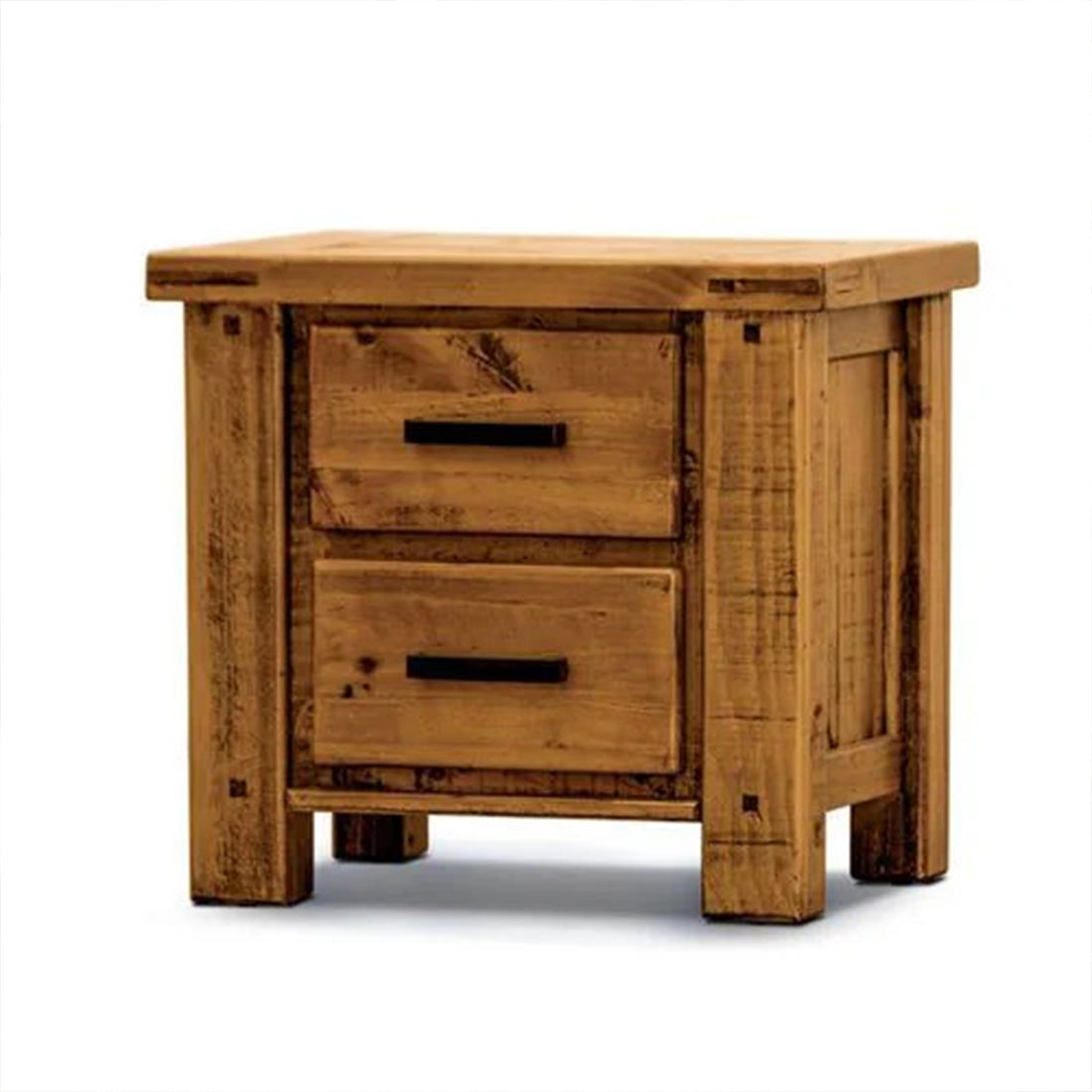 Outback 2 Drawer Bedside - Oak