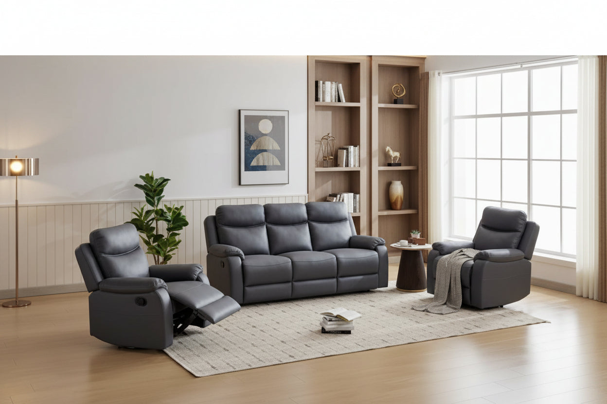 William 3+1+1 with Manual Recliners