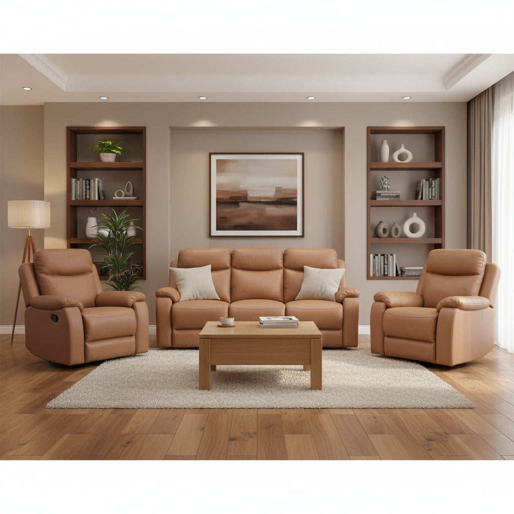 William 3+1+1 with Manual Recliners
